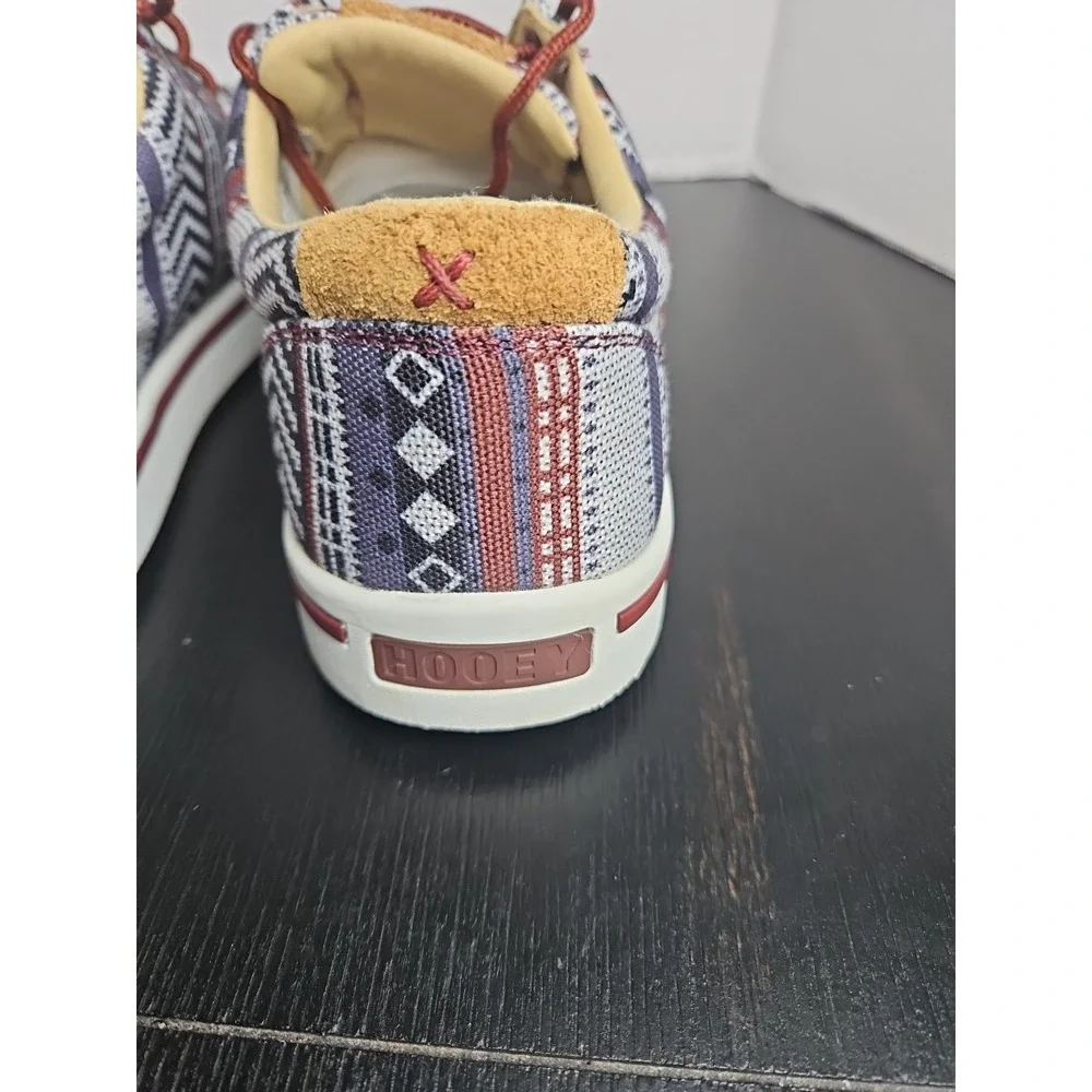 NEW Twisted X Hooey Loper MHYC025 Men Multicolor Lace Up Casual Shoes Size 9.5 M
